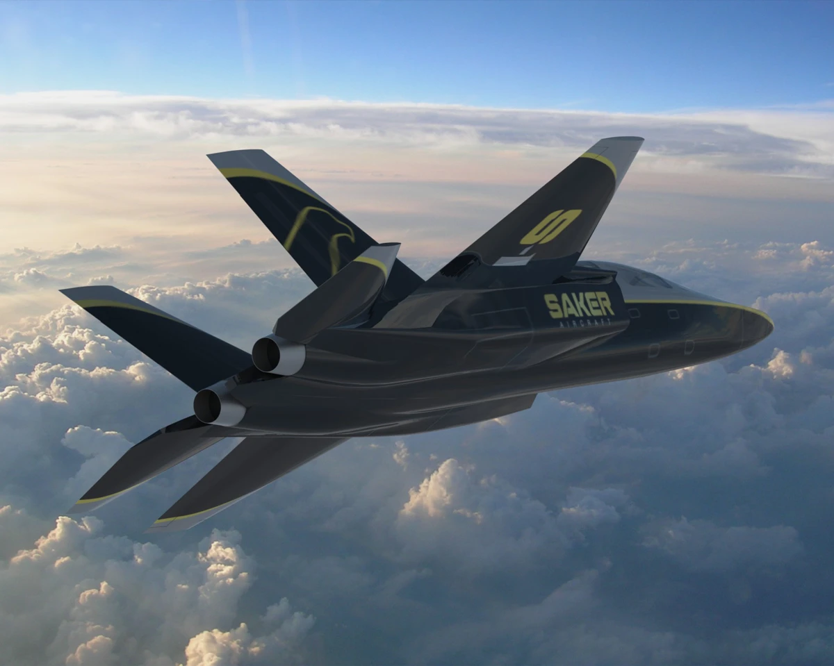 The Saker S-1 is a tandem two-seater