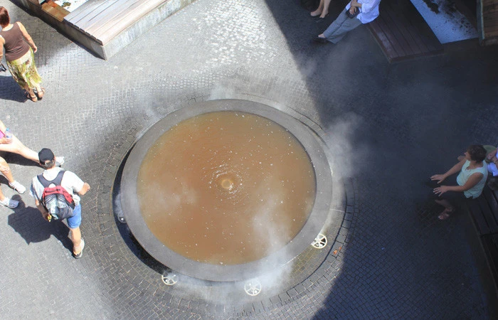 In the early 1900's it was discovered that the salt in the surrounding air proved to be a natural remedy for many respiratory illnesses (image by Lutzow 7)