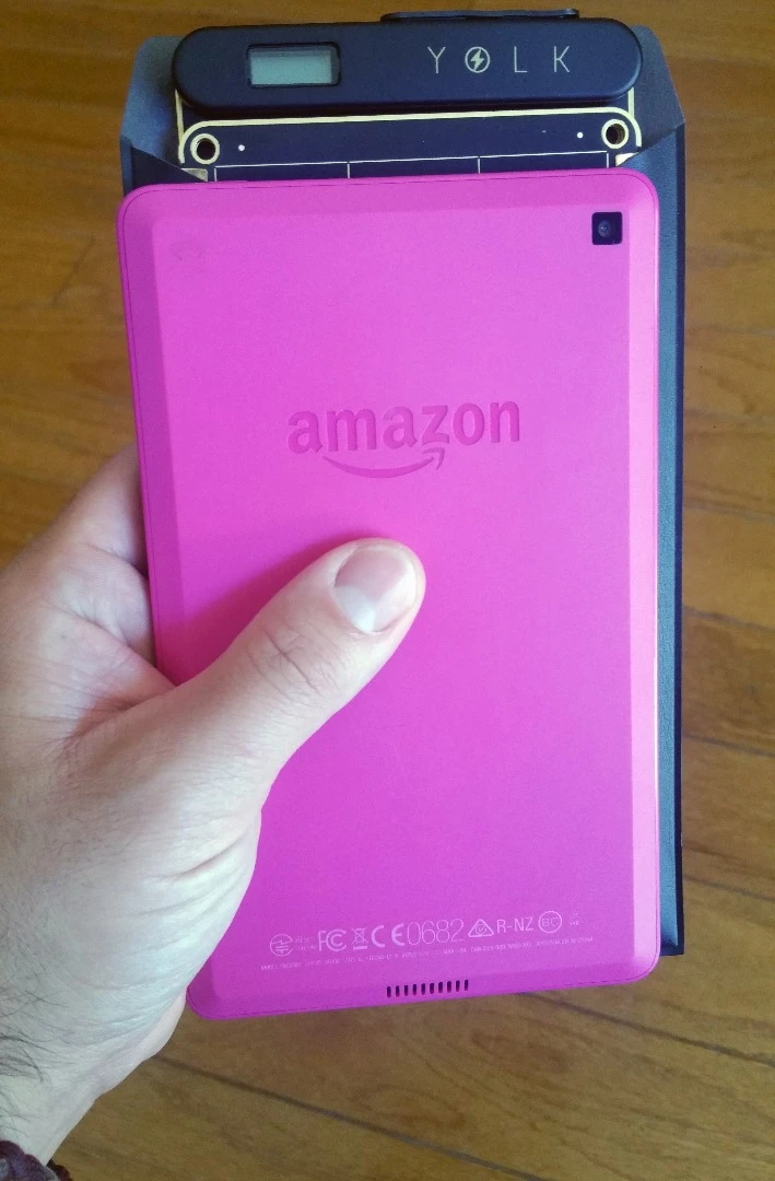 Solar Paper (in its carrying sleeve) handles like a small tablet