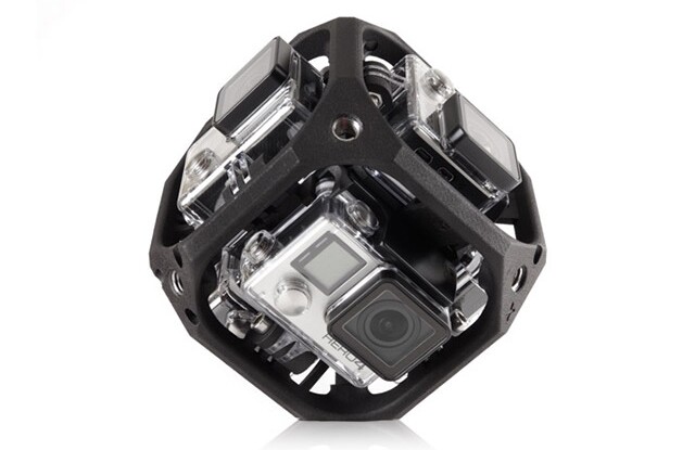 GoPro's Six-Camera-Spherical-Array houses six Hero4s that shoot in all directions at once