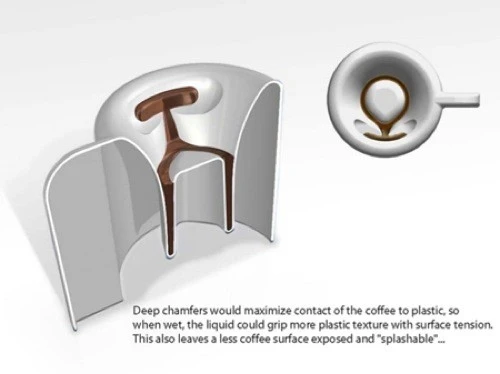 Designer Travis Baldwin's impression of the On-Orbit cup