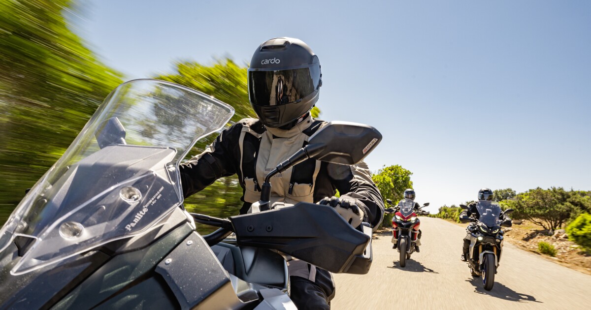 the company’s first fully integrated smart motorcycle helmet