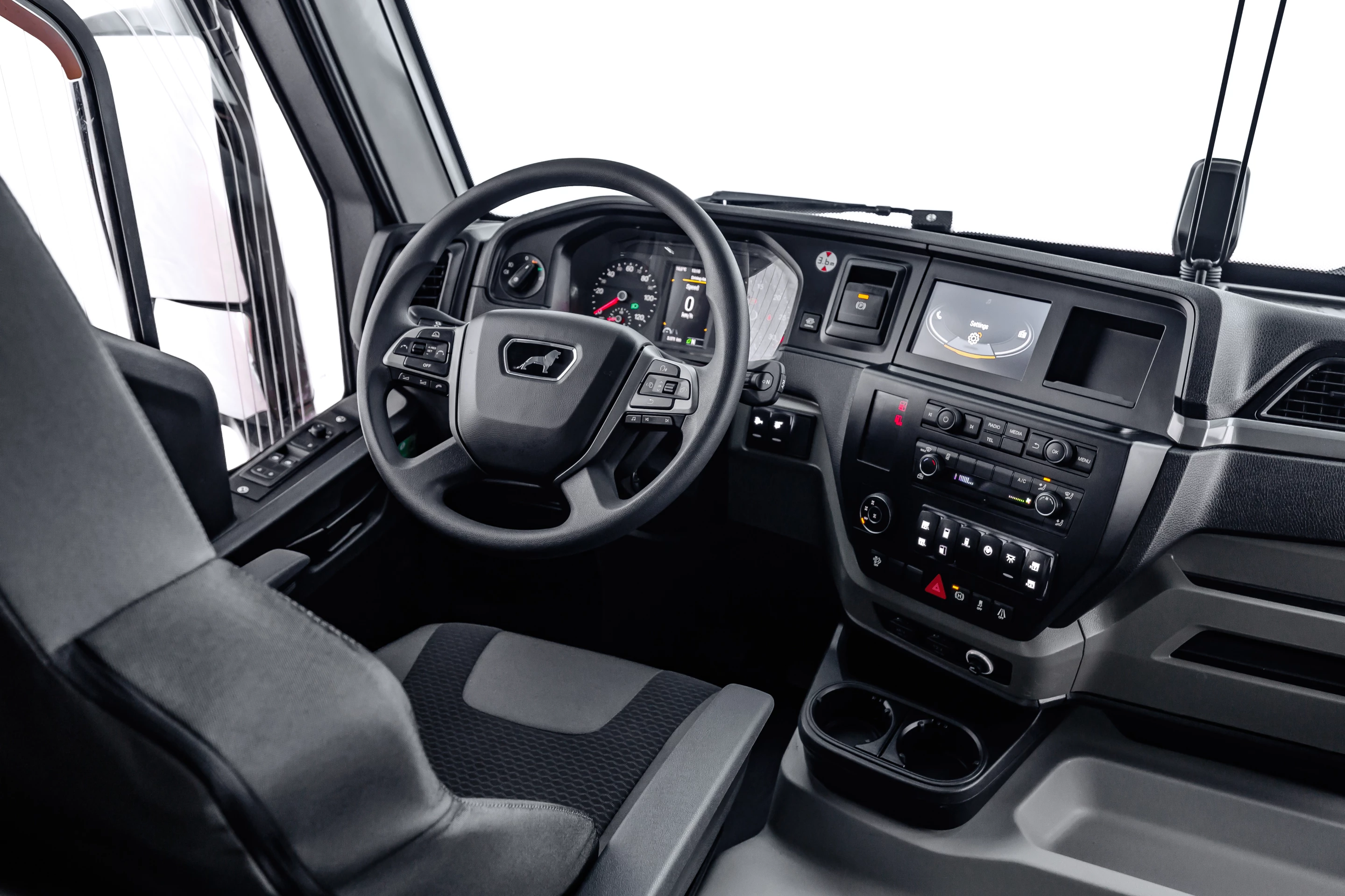 The TG3 gains a new dashboard, gear shifter and controls as part of the driver area redesign