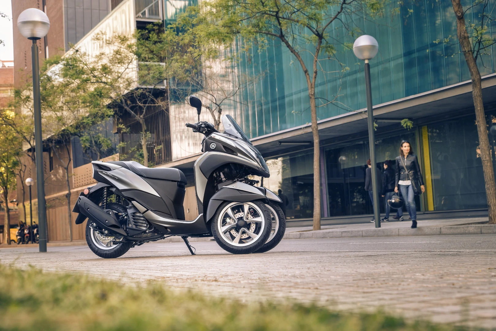 The Yamaha Tricity 155 is intended to make everyday commuting safe and simple