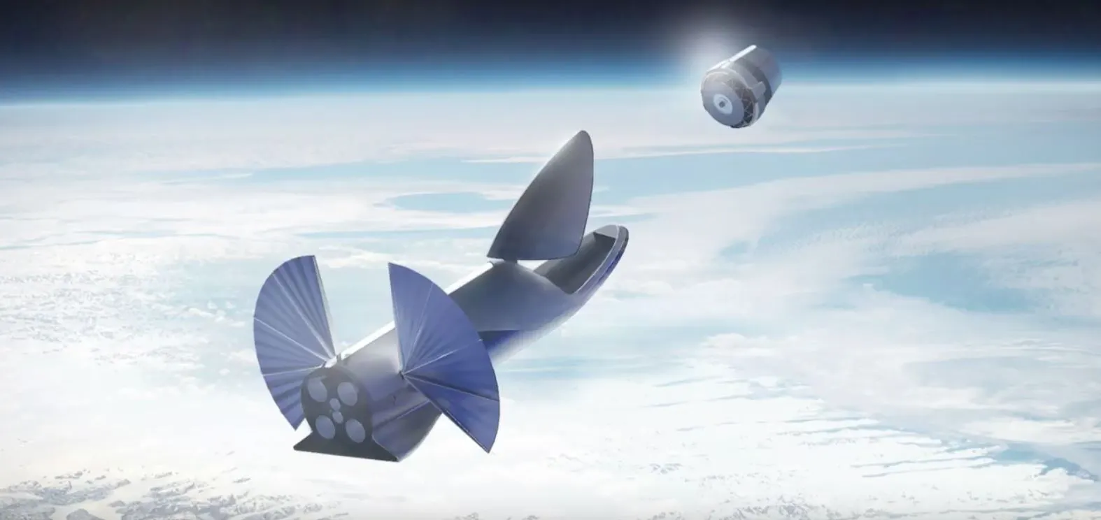 SpaceX is opting for a Transport vehicle that is multipurpose, so it can be used to carry either a single large payload the size of the Hubble Space Telescope into orbit, or many smaller payloads