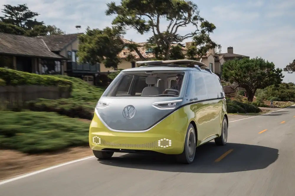 Volkswagen's I.D. Buzz van will use deep learning networks to track the head movements of the driver to detect distractions