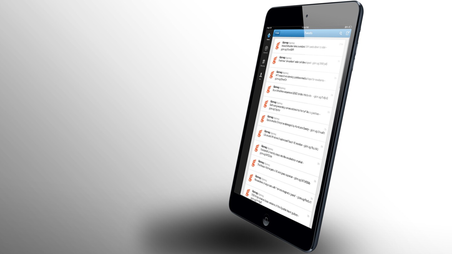iPad owners love to tweet, and iPad mini owners will too