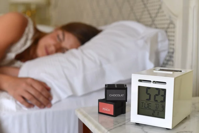 SensorWake emits your favorite scents just as you're due to wake up