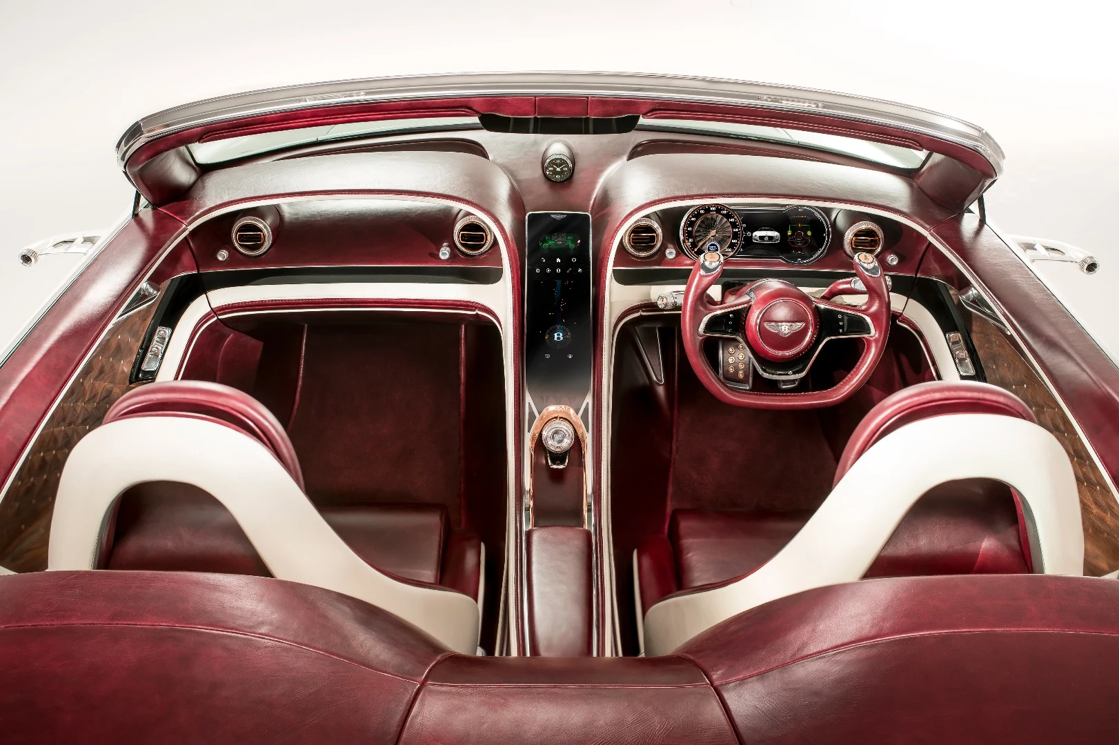 The EXP 12 Speed 6e previews a touch-focused Bentley interior