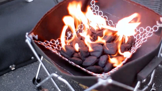 The GoBQ is a charcoal grill