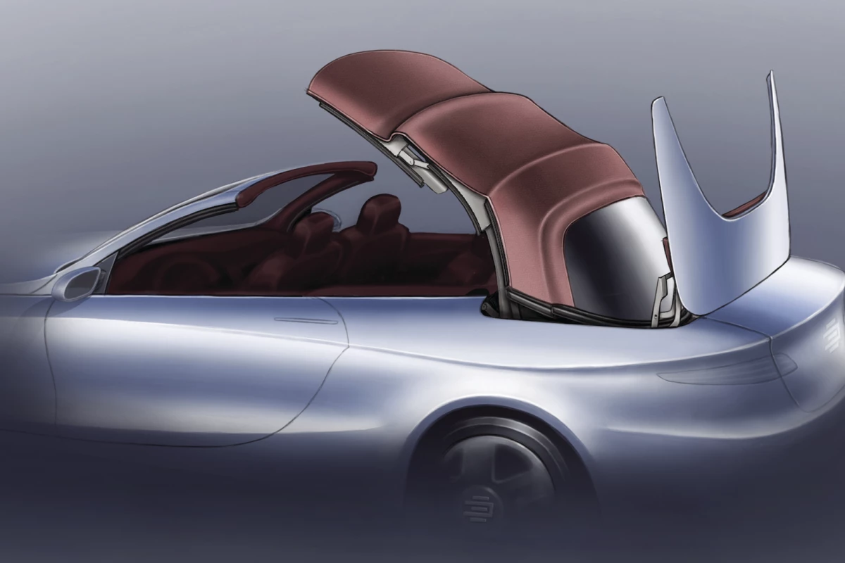 EDAG is set to show a completely new type of roof system in Geneva which combines the advantages of a soft top and a retractable hardtop.