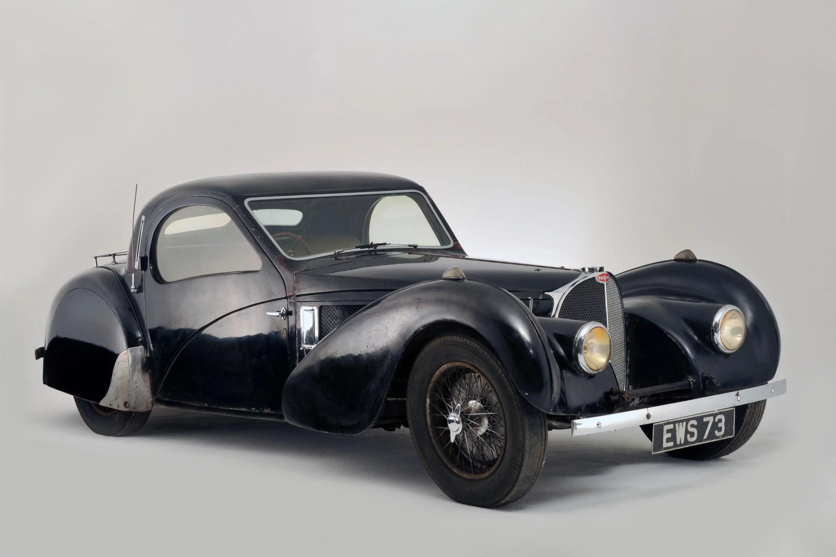 The “Barnfind of the decade” in 2009 was declared to be this Bugatti Type 57S. Rediscovered after 50 years, the car sold for €3,417,500 ($4,408,575) at a Bonhams auction in Paris.