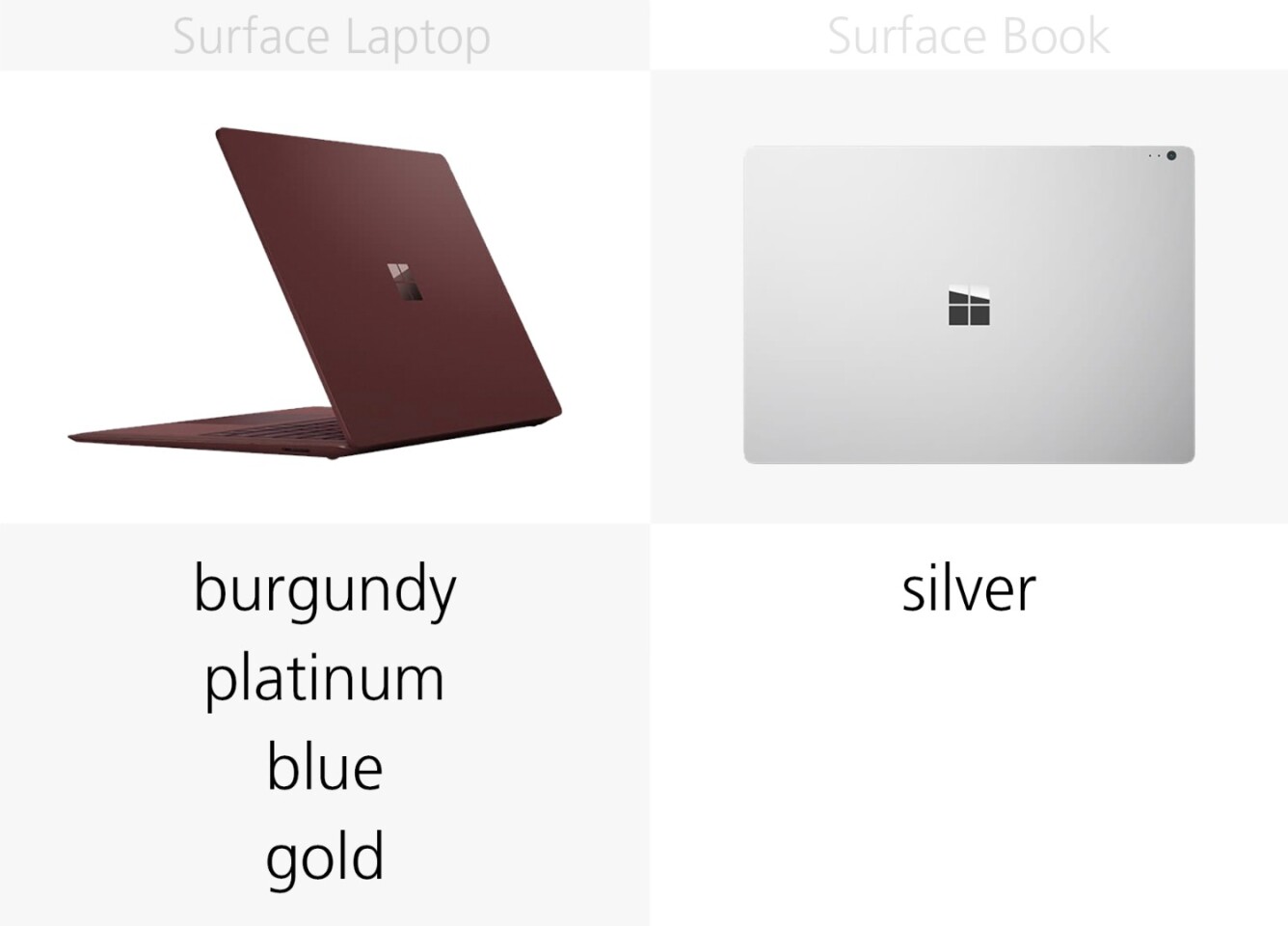 Color variants