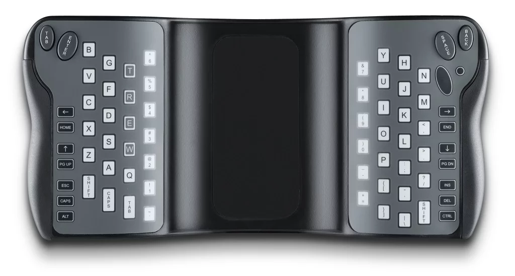 TrueGrip will offer the option of an integrated gyro-mouse and USB dongle