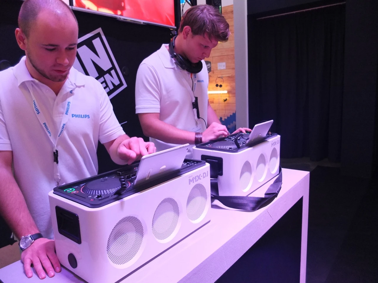 Philips showed off its scratching skills at this year's IFA
