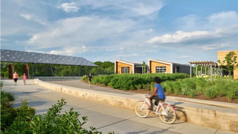 Award of Excellence in the AIA's 2018 Education Facility Design Awards: Chatham University Eden Hall Campus, by Mithun