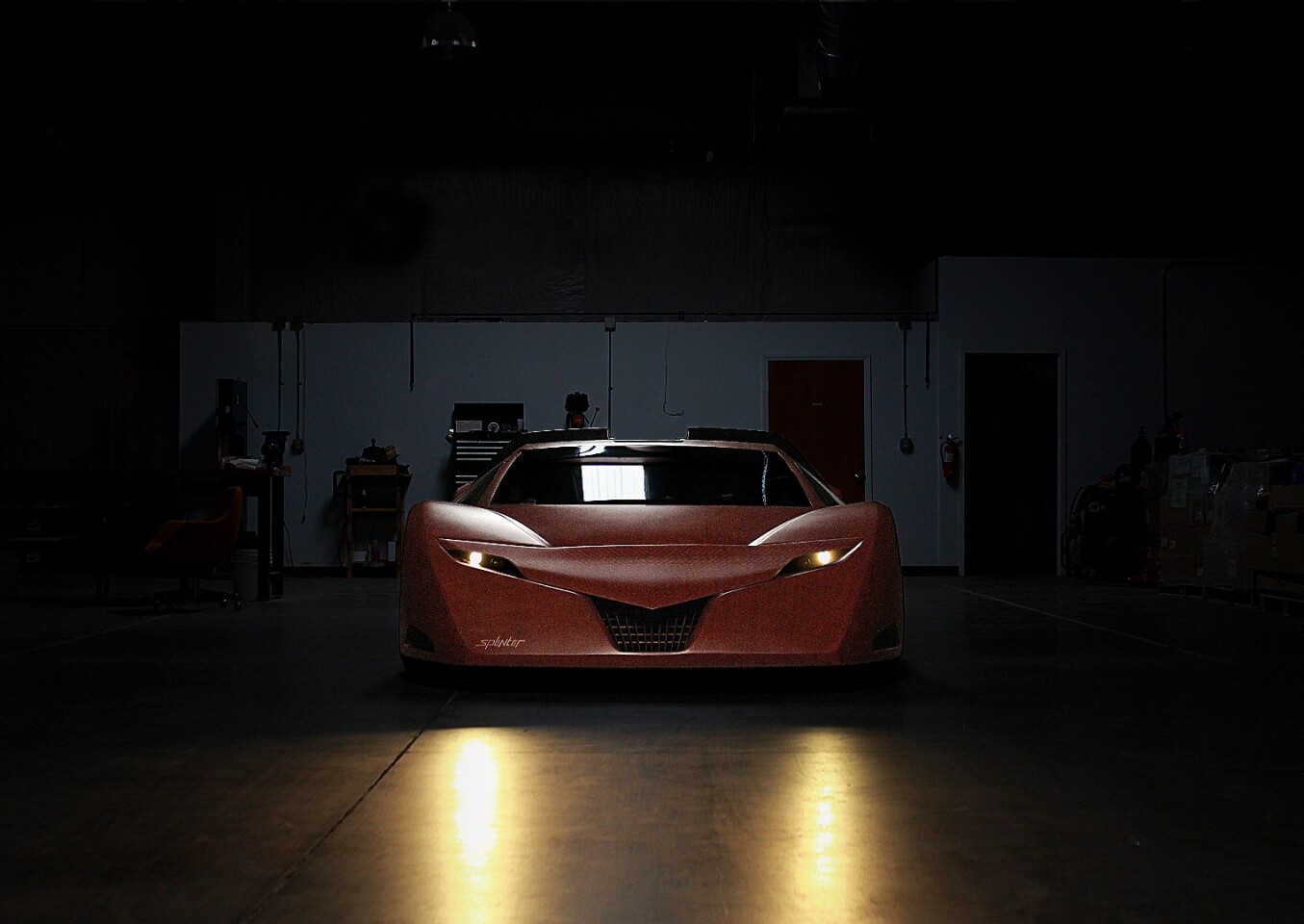 Splinter sprouts high-performance wooden sports car