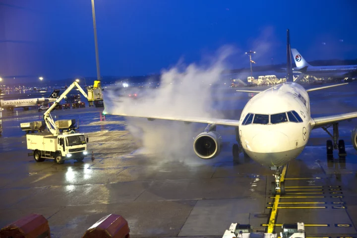 The technology could be a replacement for commonly-used de-icing solutions
