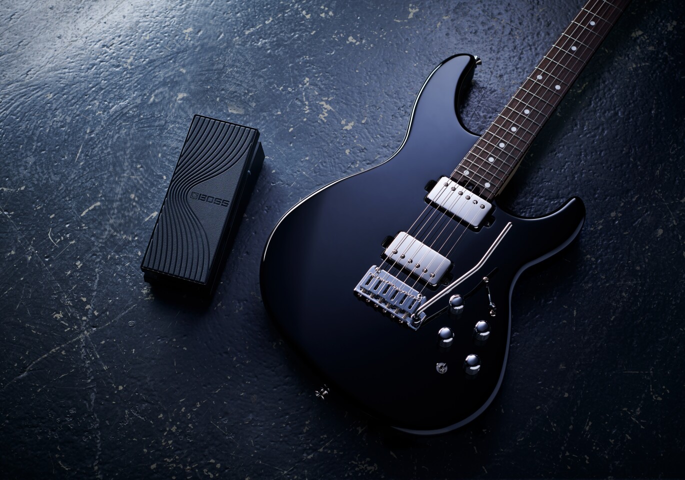 An optional wireless MIDI expression pedal accompanies the release of the Eurus GS-1 Electronic Guitar, which allows players cable-free control of the synth engine