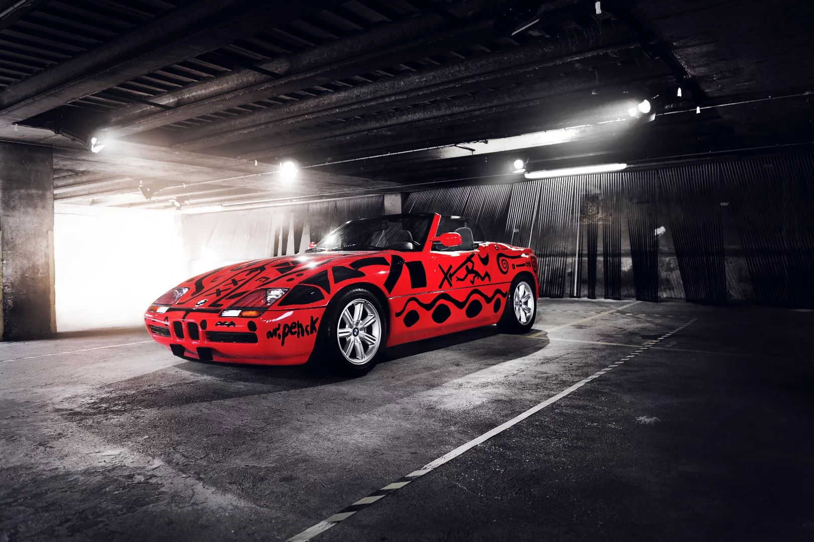 The BMW Z1 is something of a unicorn to start with, so turning it into an Art Car ups the rarity value