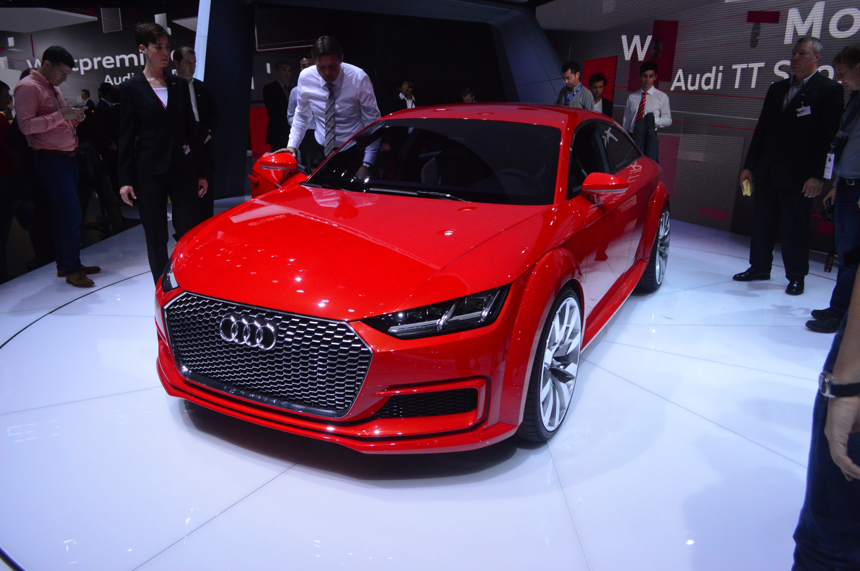 The all-new Audi TT Sportback concept (Photo: C.C. Weiss/Gizmag)