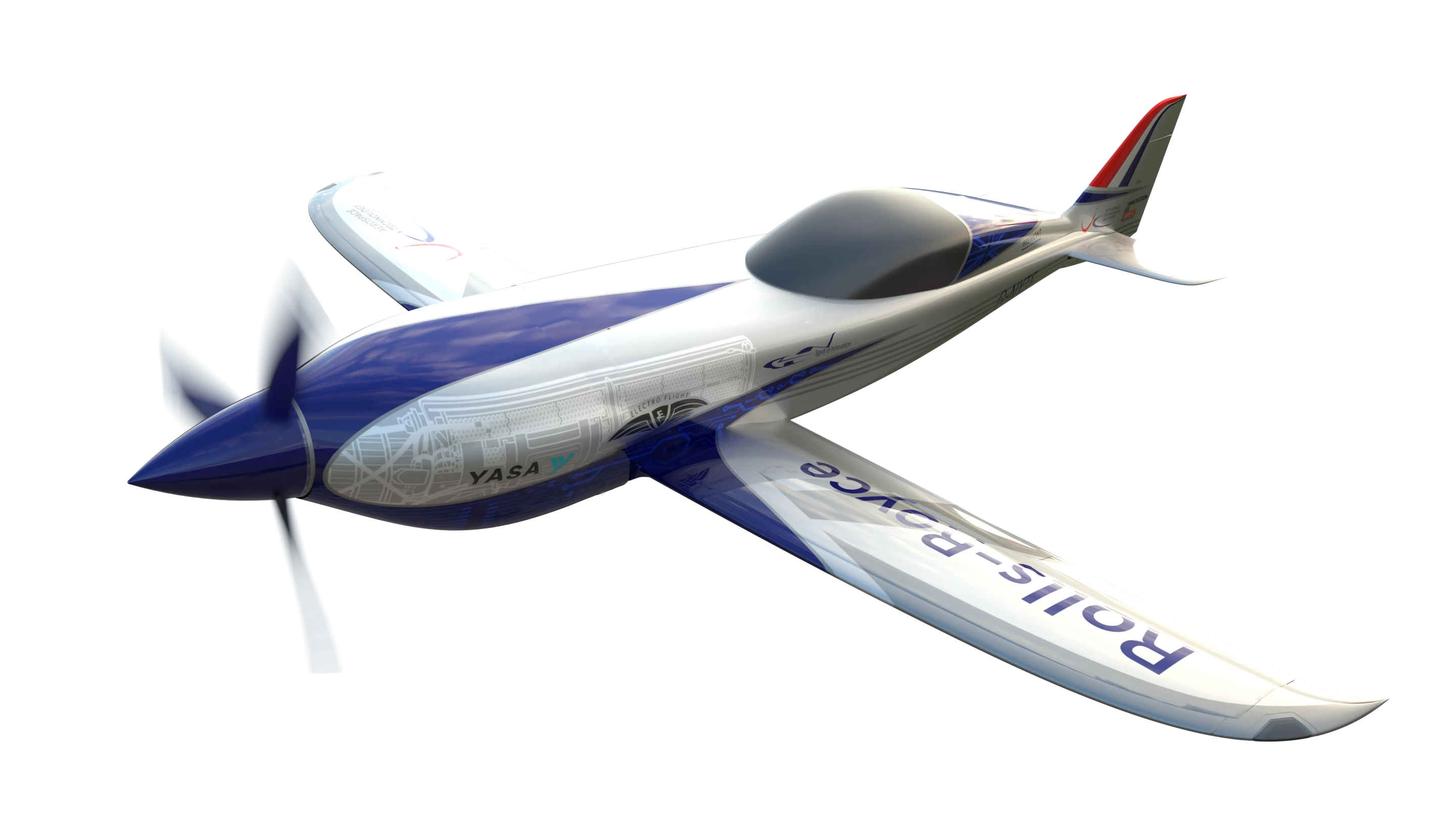The electric racer will make its first flight in 2020