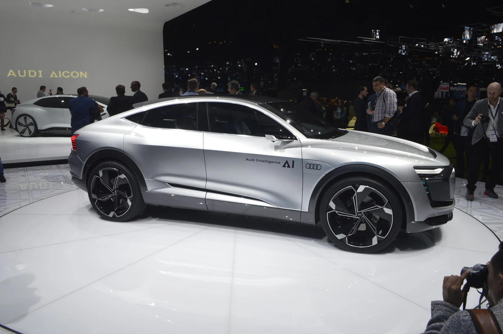 The Elaine concept shares plenty of its styling cues with production Audis