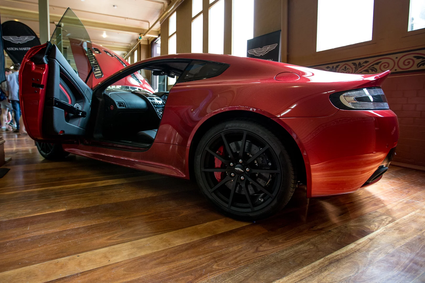 An Aston Martin V12 Vantage S Coupe on show at Motorclassica 2014 (Photo: Nick Lavars/Gizmag)