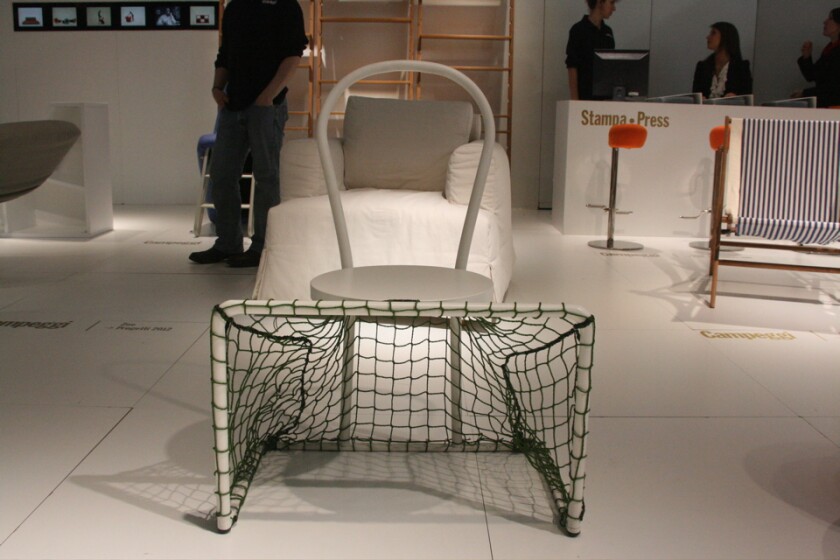 Lazy Football by Campeggi (Photo: Bridget Borgobello/Gizmag)