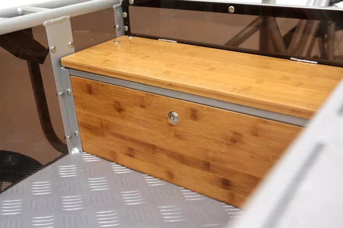 The movE bike has a cargo hold that can be customized depending on how you plan to use the bike