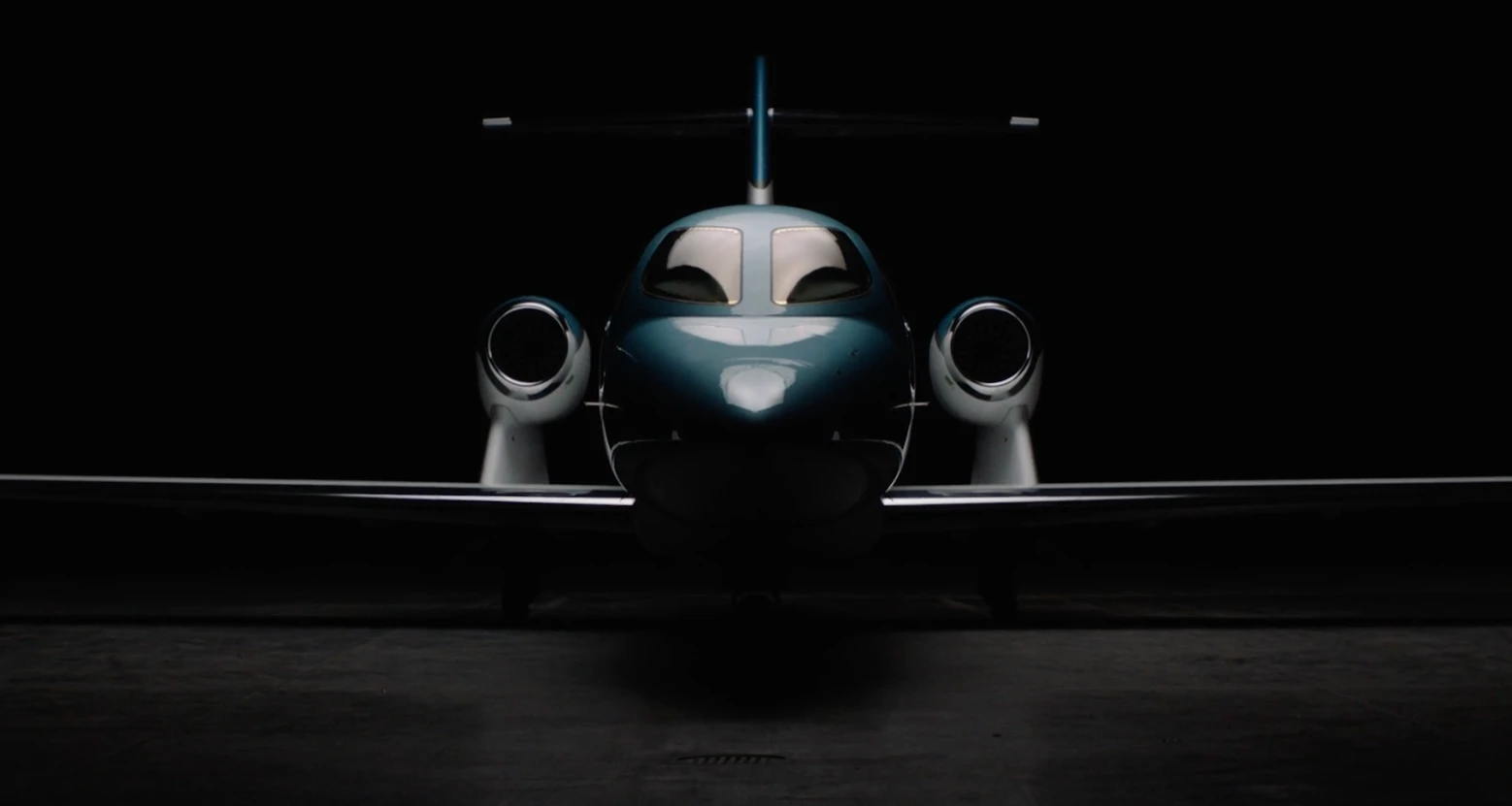 Range of the HondaJet Elite is listed as 1,437 nautical miles (2,660 km)