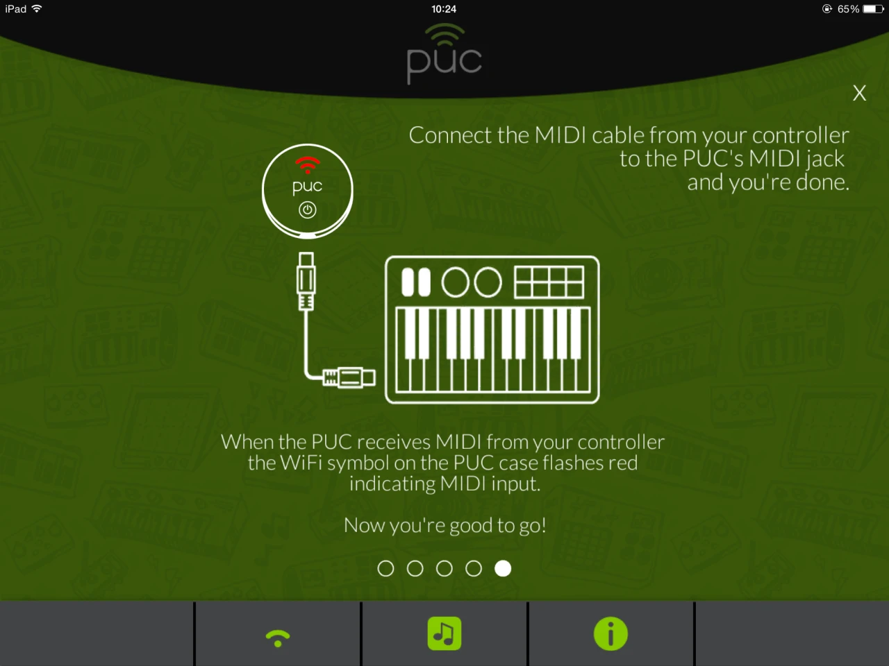 You'll need to be running at least iOS 6, and an iPad, iPhone, or iPod touch with a lighting adapter