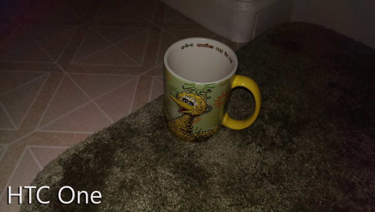 The same shot taken with the flash on