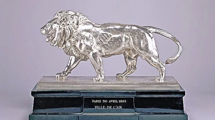 Antoine Louis Barye's 1865 Walking Lion is a perfect candidate for preservation via atomic layer deposition methods (Photo: Walters Art Museum)