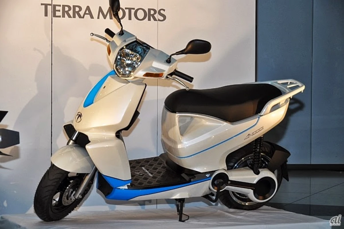 The A4000i, at Terra Motors' announcement this Wednesday