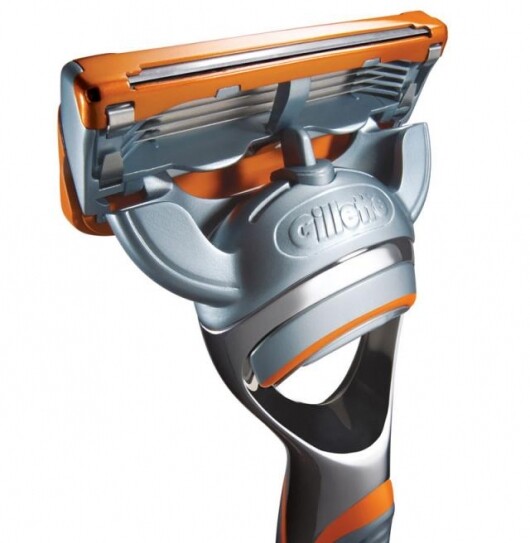 Gillette introduces a five blade shaving system