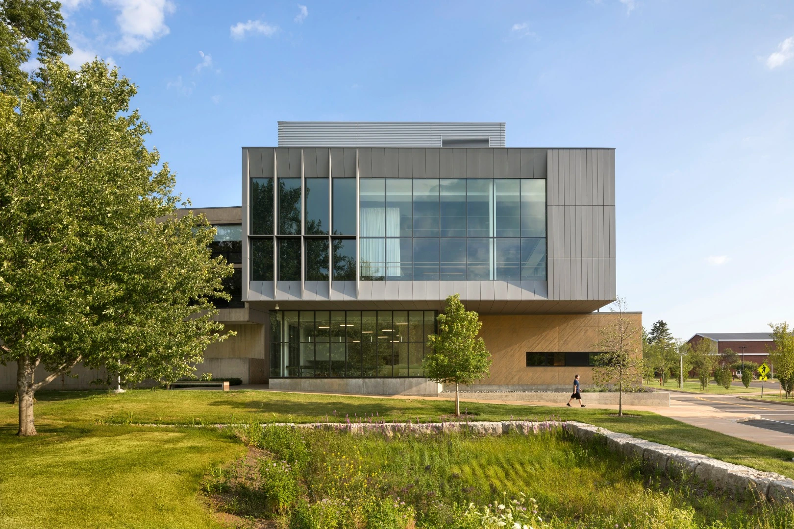 Merit in the Architecture category of the AIANY 2019 Design Awards: SUNY Fredonia Rockefeller Arts Center by Deborah Berke Partners