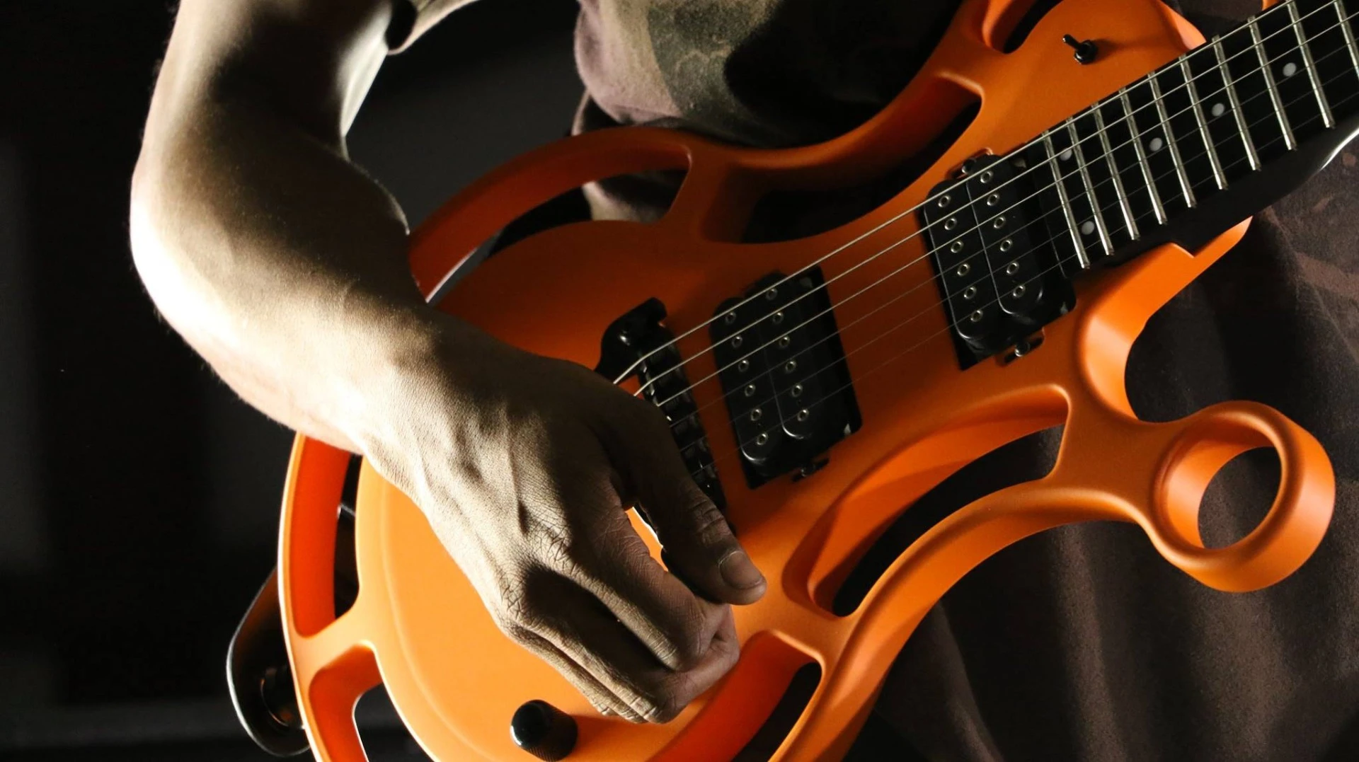 An orange Craftsman from 660 Guitars