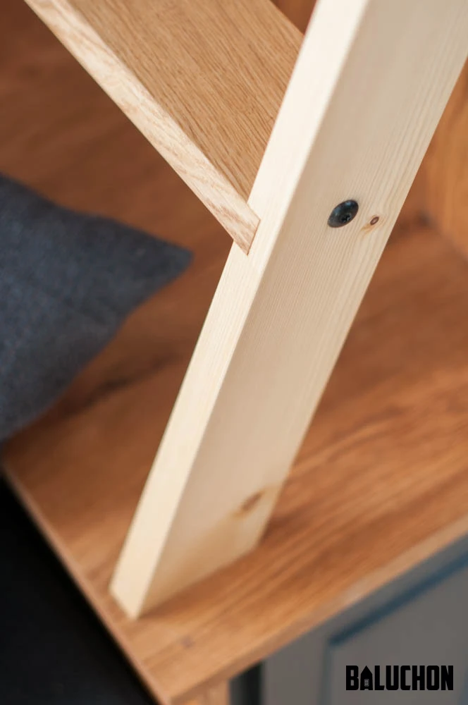 Interior detail of the Intrépide tiny home