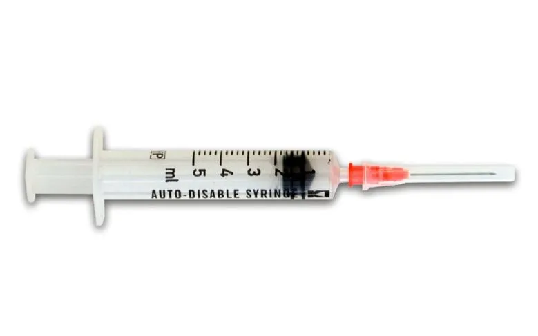 Star Syringes' K1 Auto Disposable syringe can only be used once, to reduce the spread of disease through the reuse of syringes on multiple patients