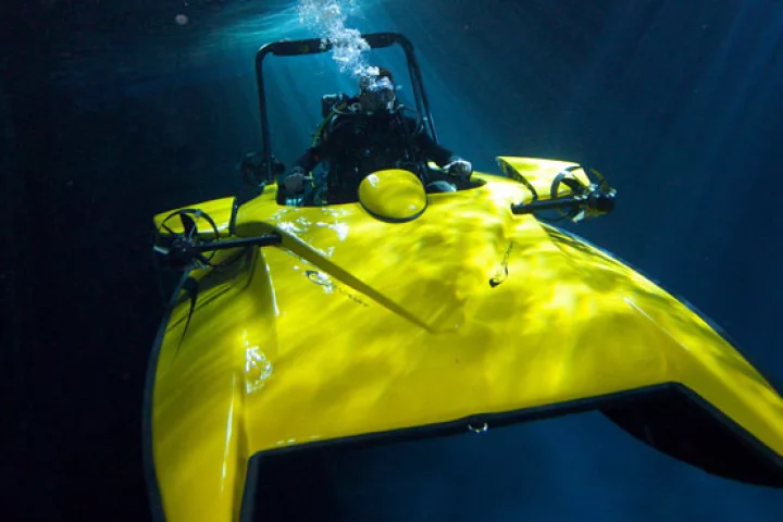 The Scubacraft speedboat submarine