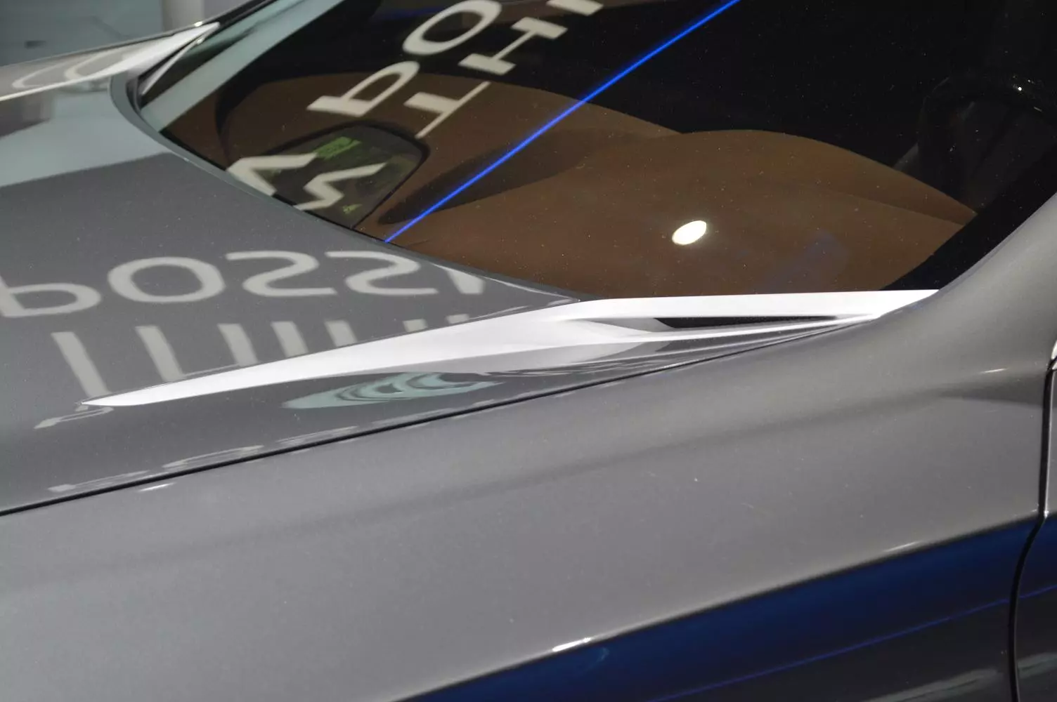 The Hyundai HDC-14 Genesis concept at the North American International Auto Show