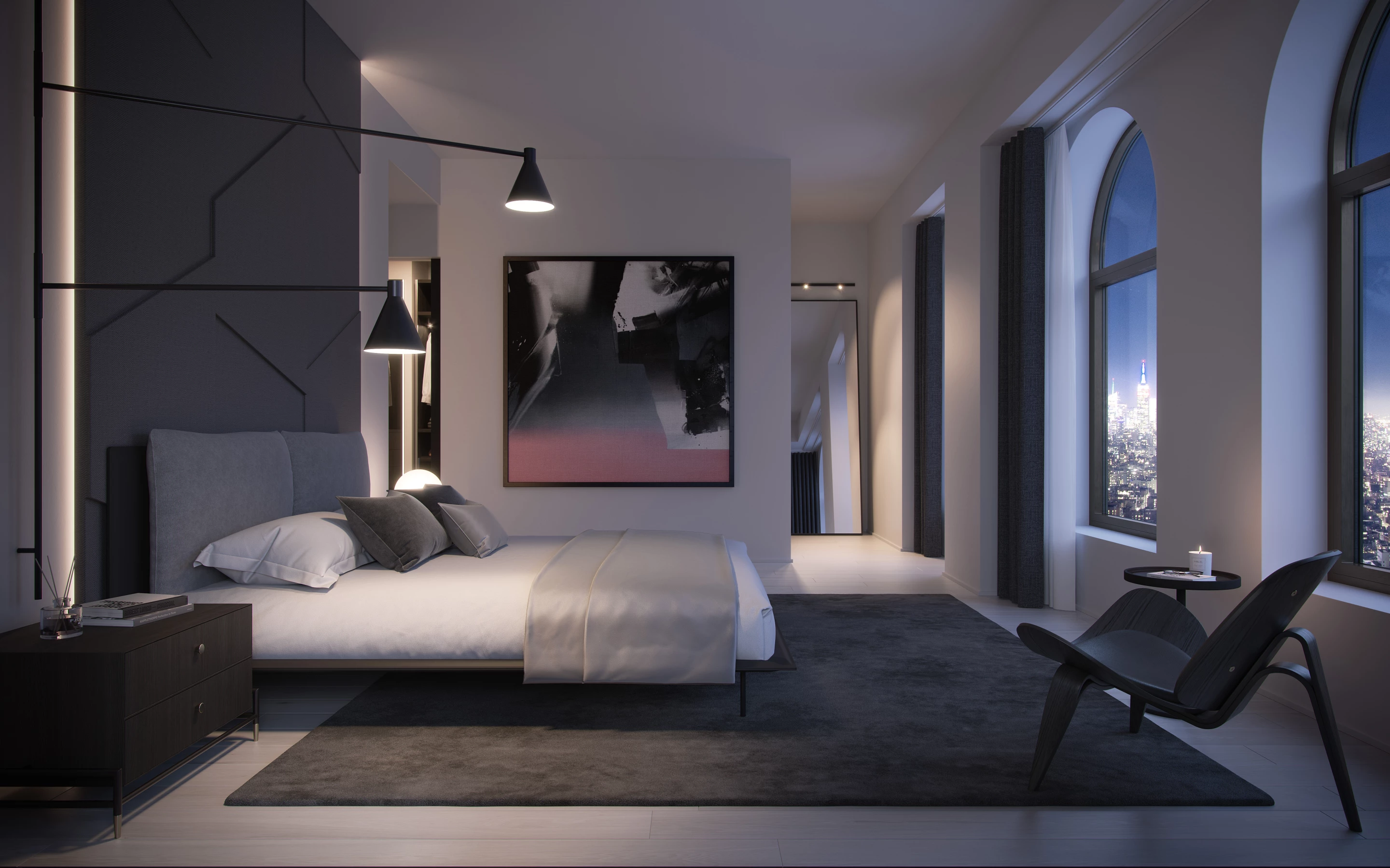 130 William's Aston Martin-designed homes have between one and three bedrooms