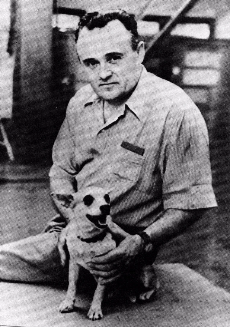 Sergei Korolev and friend