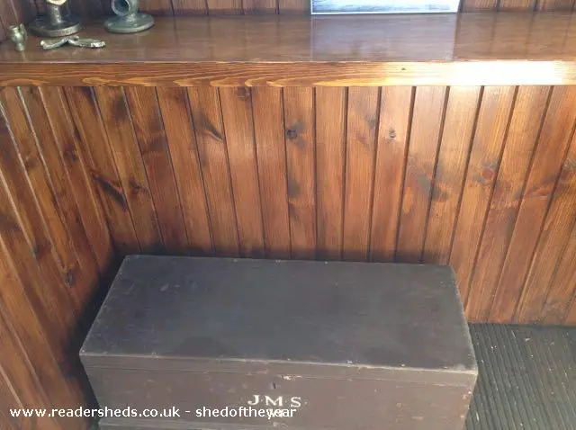 The Maggie Ewing is a renovated ex-boat wheelhouse