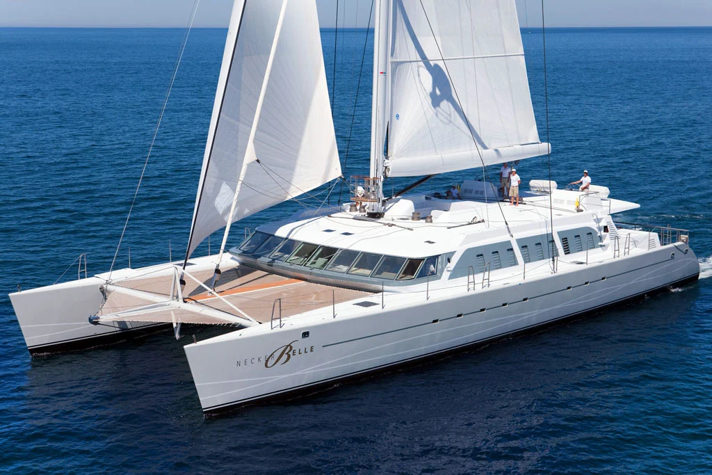 The submersible has been designed to operate from the105ft Necker Belle