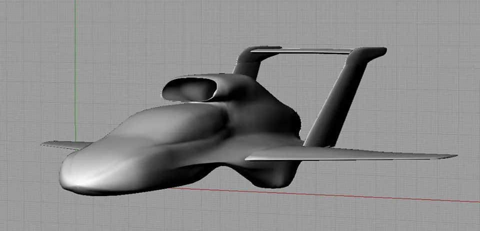 The GF7 has two tails for stability