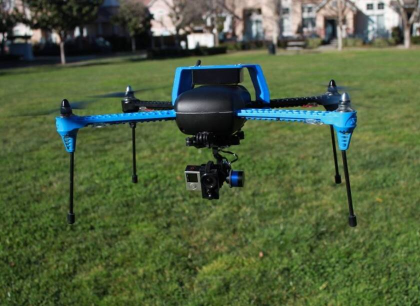 The Shift system on a 3D Robotics Iris