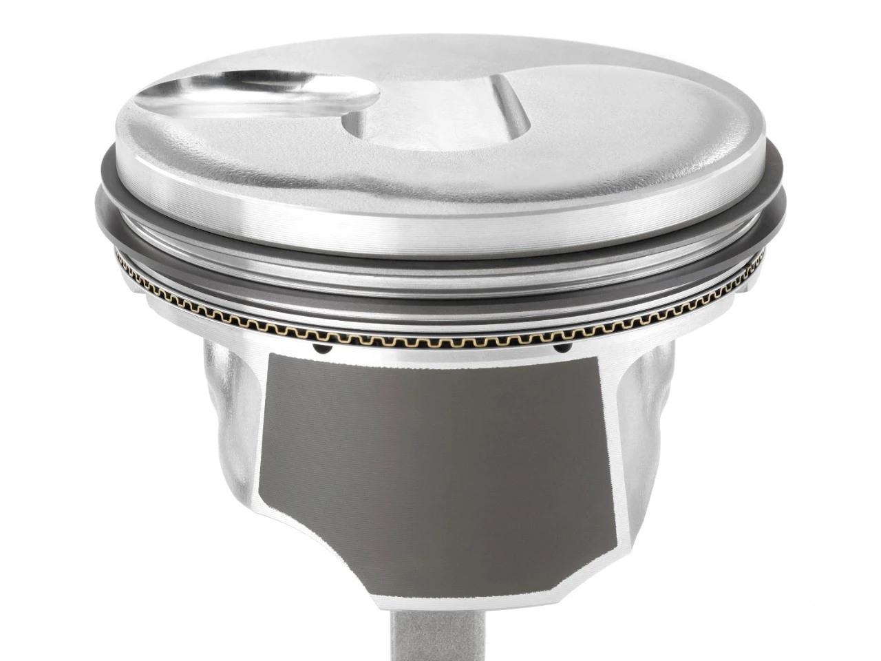 Corvette LT1 V-8 piston head assembly