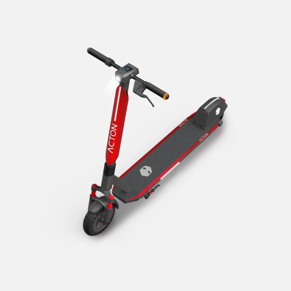 Acton says that the M Scooter Pro has been designed for durability
